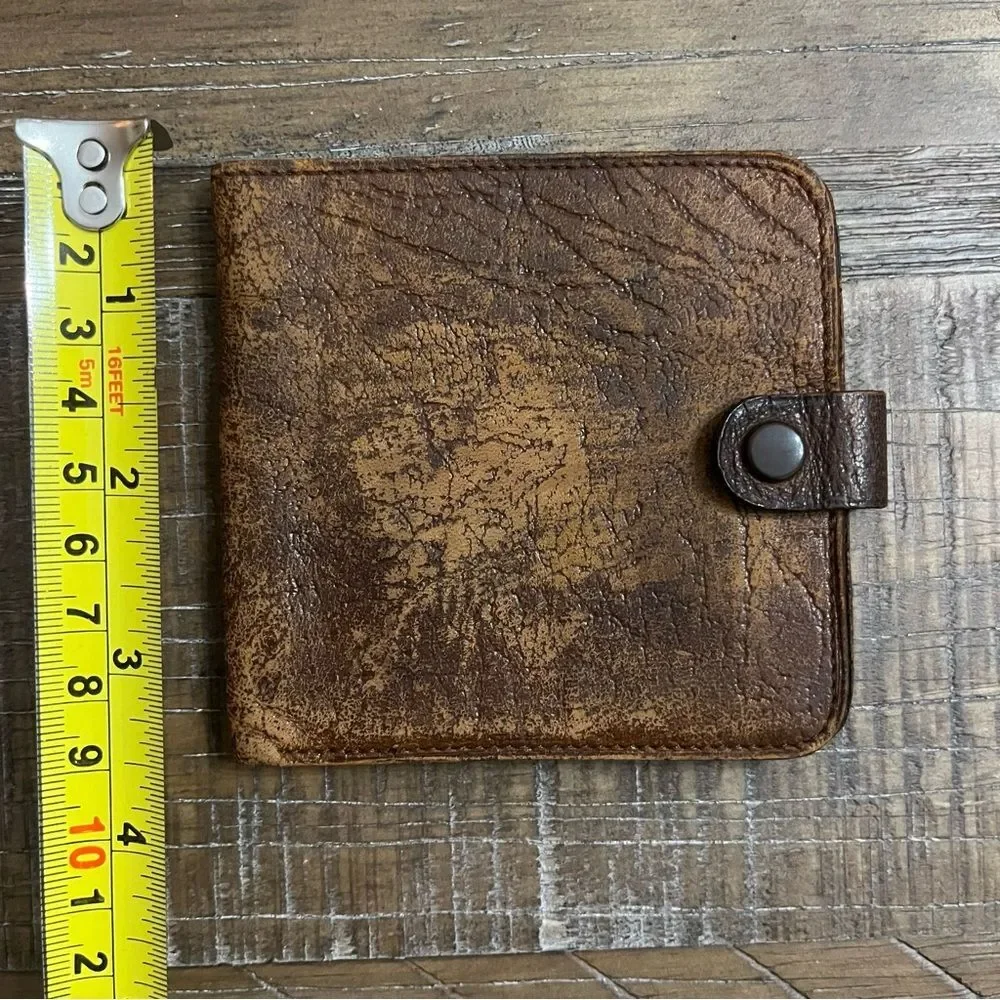 Vintage Sable Persian Leather Slim Jacket Wallet.